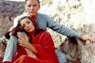 Elizabeth Taylor And Richard Burton On The Film Set Of "the Sandpiper"