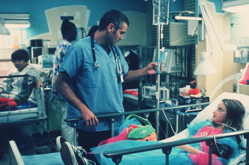 1999 George Clooney Stars In The Latest Season Of "er."