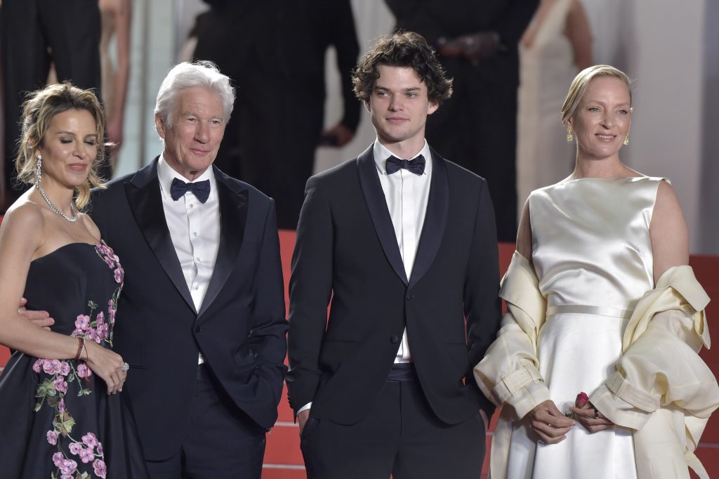 Richard Gere-t felesége és fia is elkísérték Cannes-ba / Kép forrása: Mondadori Portfolio / Getty Images