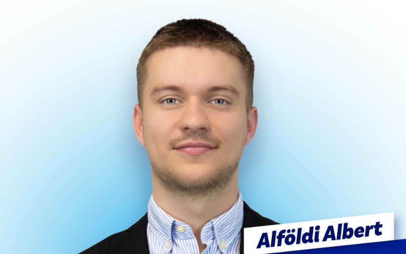 Alföldi Róbert unokaöccse 25 évesen lett polgármester / Kép forrása: Facebook / Alföldi Albert  Polgármesterjelölt