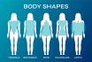 Blue Woman Body Shape Background Illustration