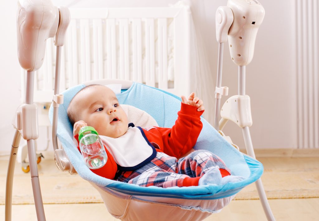 Baby Boy And Water From Bottle