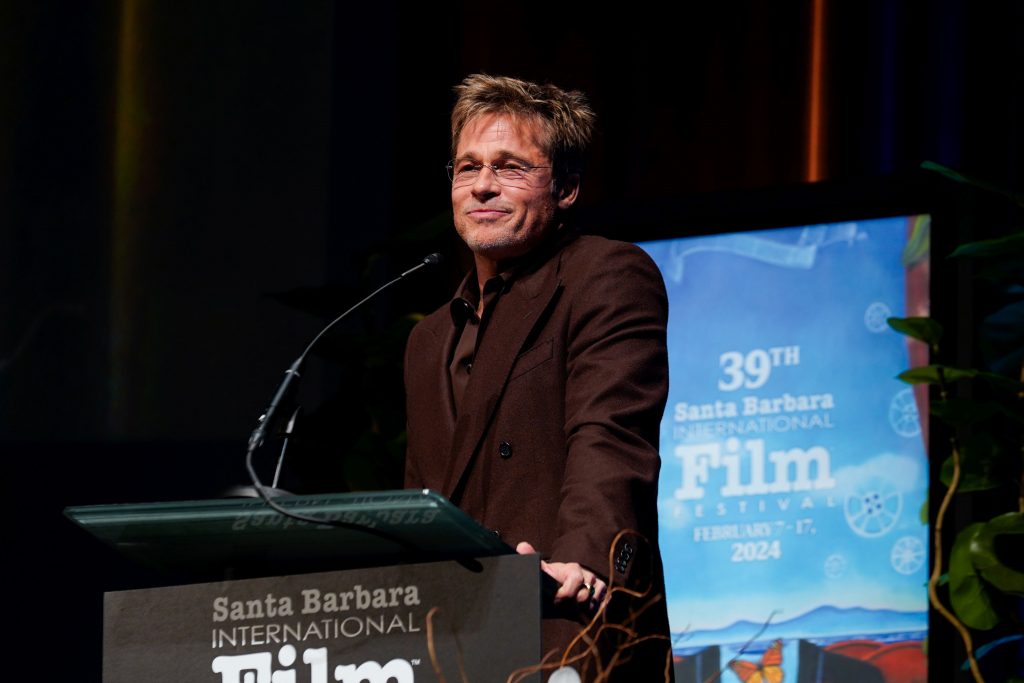 Ha valami nem változik, az Brad Pitt mosolya / Kép forrása: Presley Ann / Getty Images