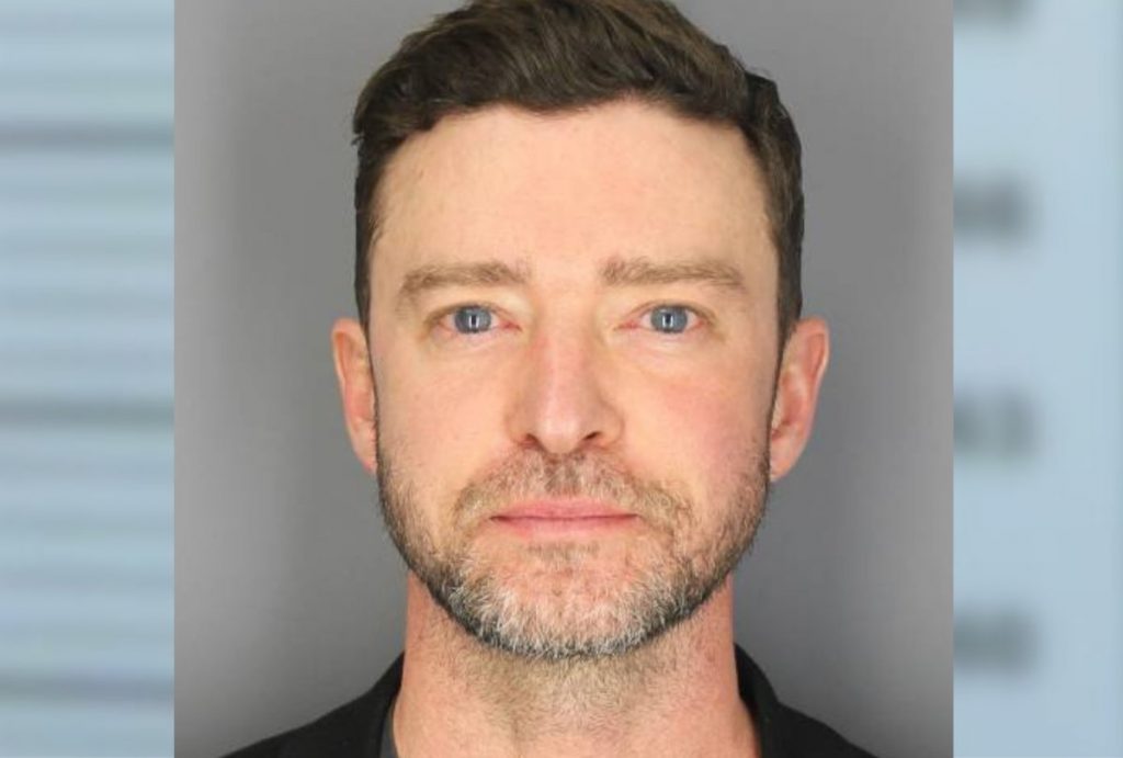 Justin Timberlake Mugshot Sag Harbor Police