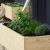 Handmade Herbal Raised Bed On A Balcony