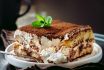 Tiramisu Cake With Mint