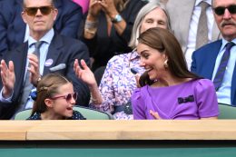 Celebrity Sightings At Wimbledon 2024 Day 14