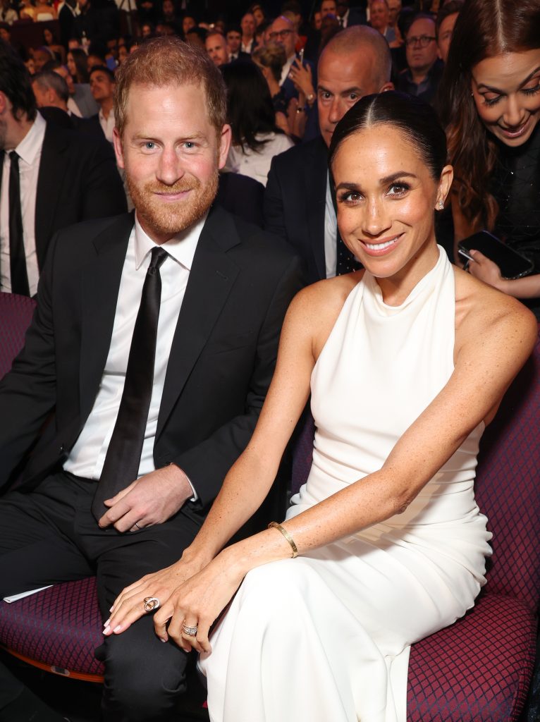 Meghan Markle az Epsy-díjak átadójára Harryvel érkezett / Kép forrása: Kevin Mazur / Getty Images