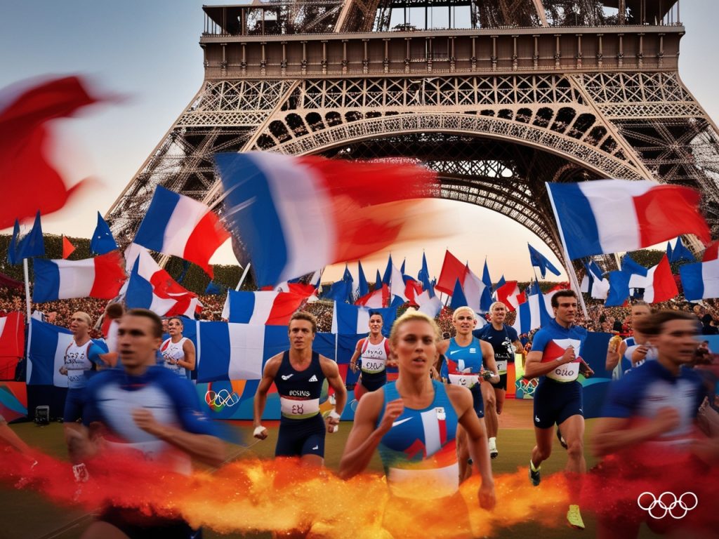 A párizsi olimpia immáron harmadszor veszi kezdetét a francia fővárosban / Kép forrása: AI