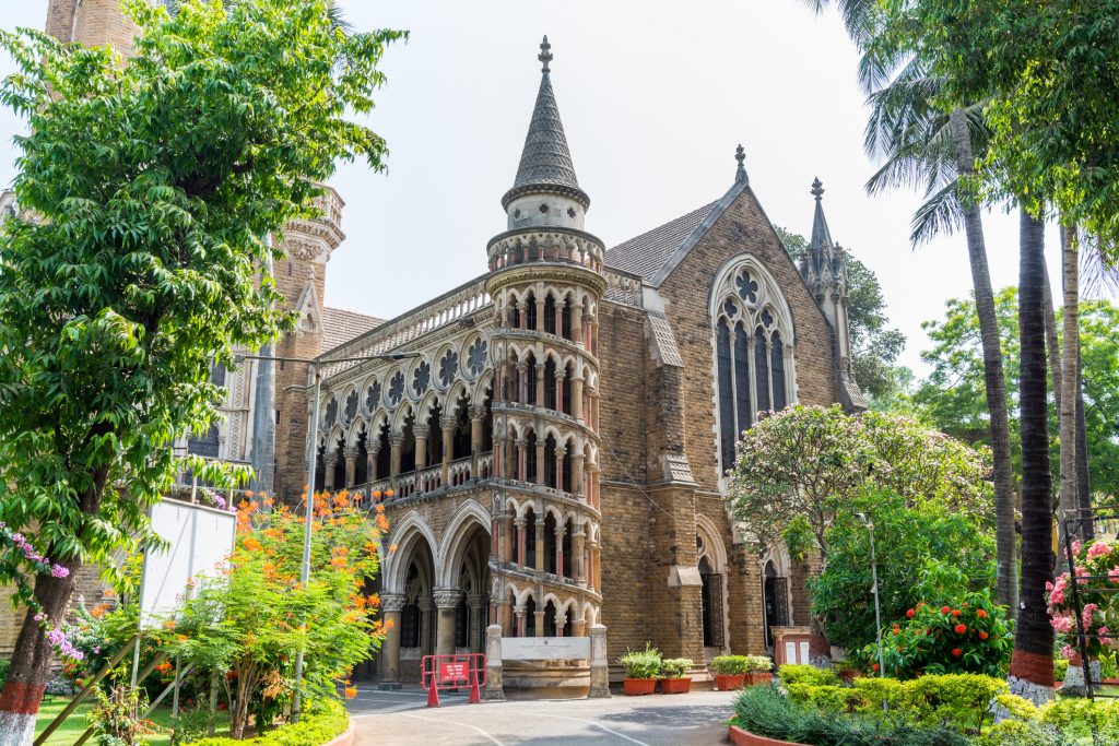 Buildings Of At The Campus Of The University Of Mumbai (university Of Bombay), One Of The First State Universities Of India And The Oldest In Maharashtra.