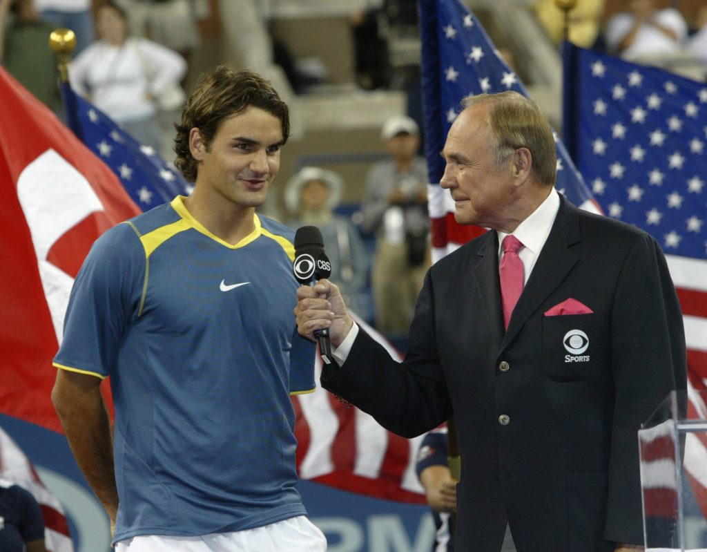 2005 U.s. Open Men's Final Andre Agassi Vs Roger Federer September 11, 2005