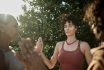 Group Of Women Doing A Wellness Exercise Outdoors During A Retreat