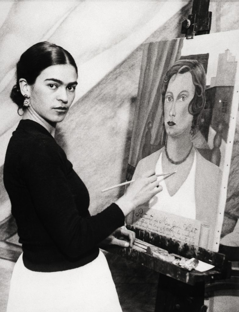 Frida Kahlo Painting Portrait Of Mrs. Jean Wight