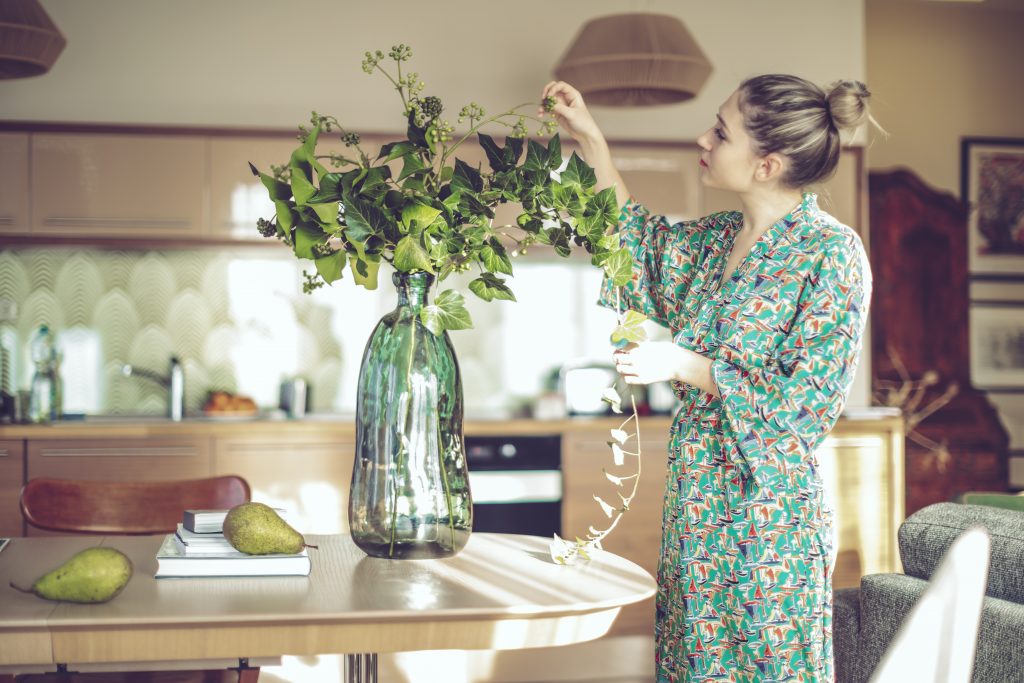 Young Woman At Home