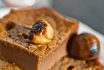 Slices Of Sweet Chestnut Cake