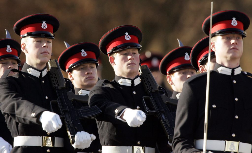 Prince Harry Attends The Sovereign's Parade At Sandhurst