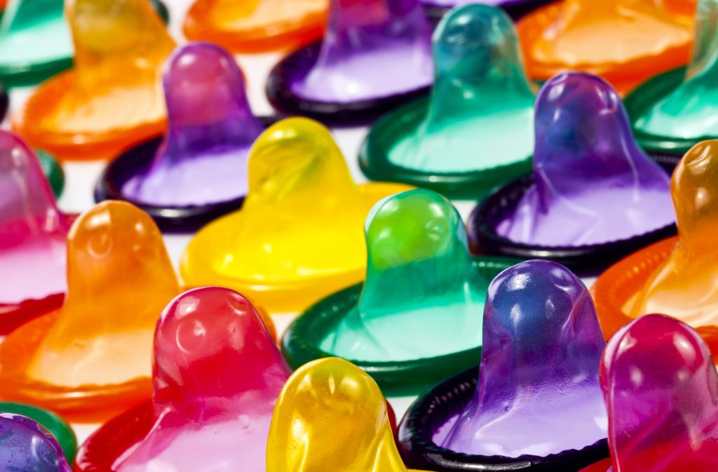 Condoms In Colors