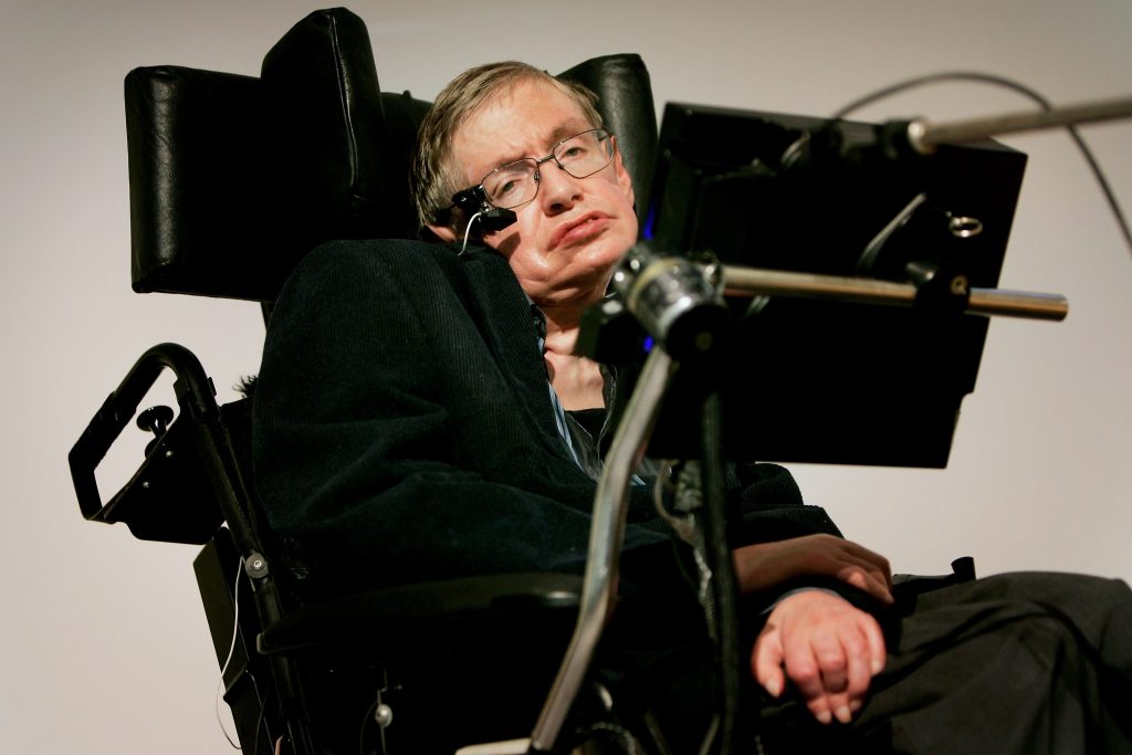 Stephen Hawking, fotó: Gettyimages