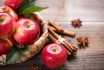 Fresh Red Apples In The Basket