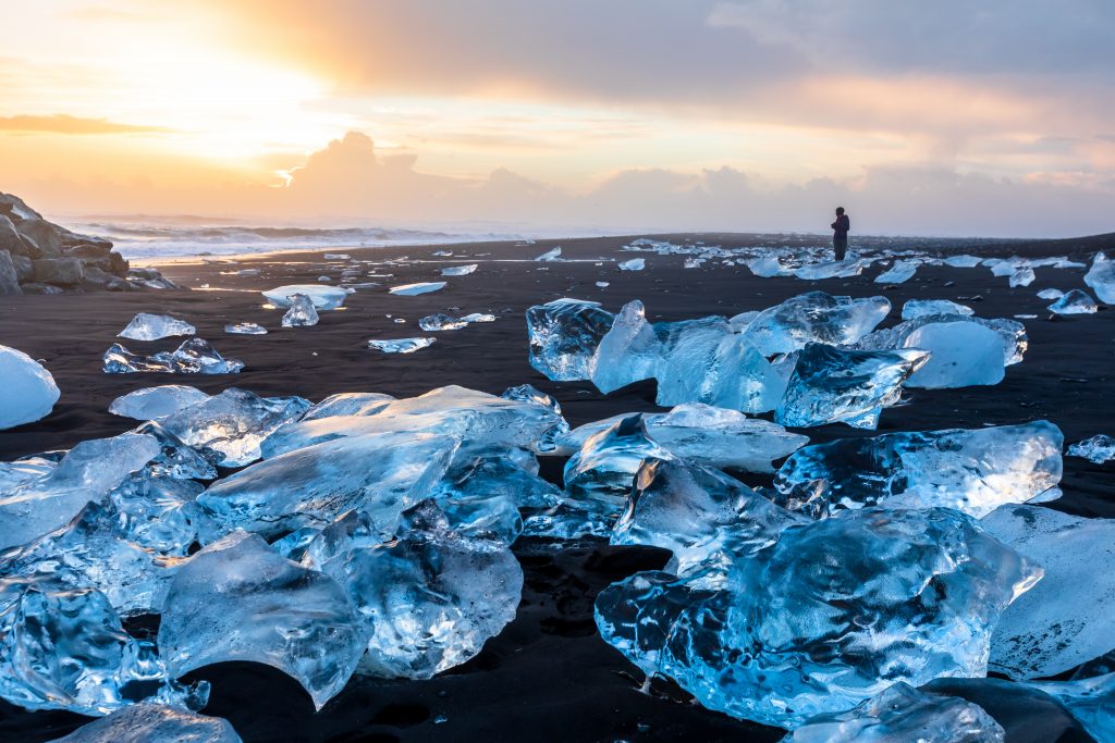 Jökulsárlón Gleccserlagúna, izland, fotó: Gettyimages