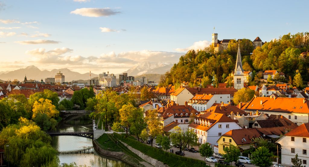 Ljubljana, Szlovénia, fotó: Gettyimages