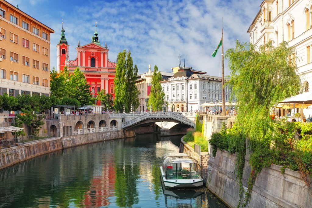 Ljubljana, Szlovénia, fotó: Gettyimages