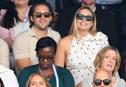 Celebrity Sightings At Wimbledon 2024 Day 12