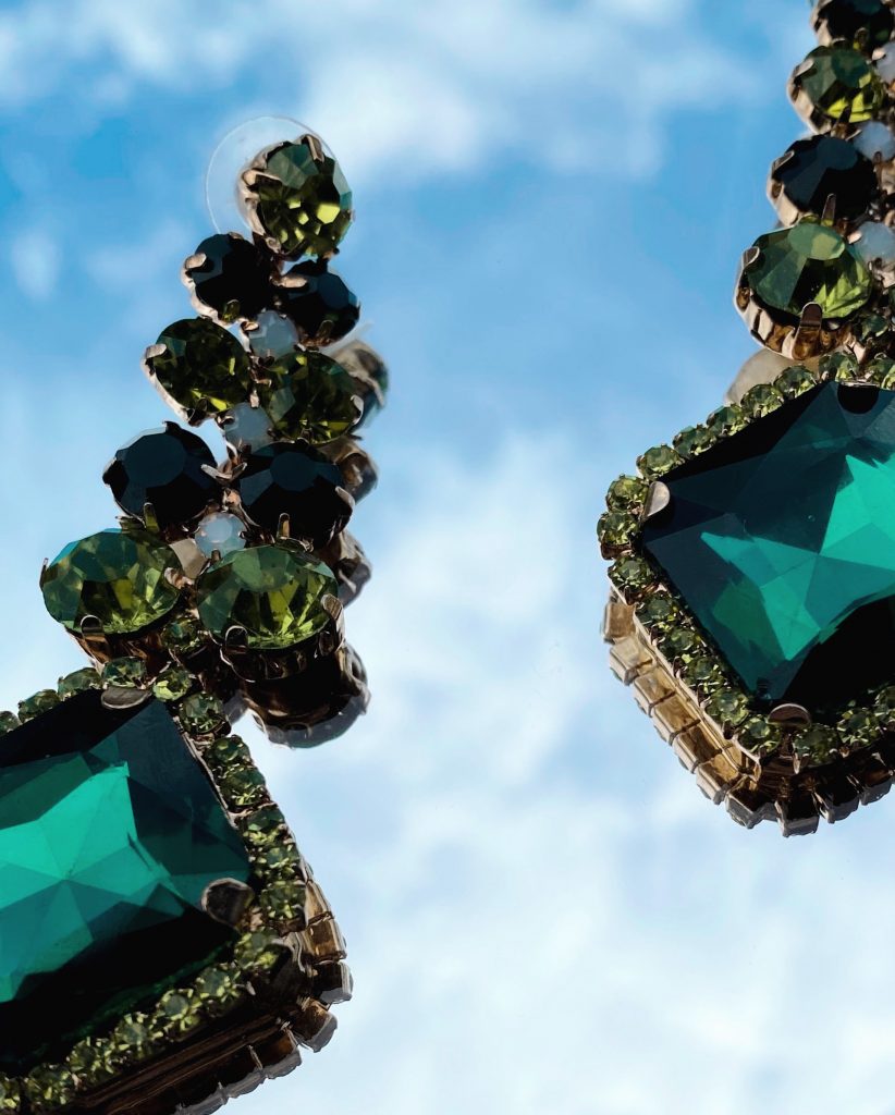 Green Earrings Campaign