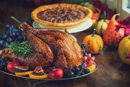 Traditional Stuffed Turkey For Thanksgiving Holidays