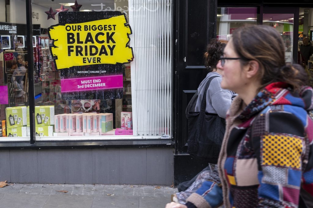 A Black Fridayt a Hálaadás utáni pénteken tartják, fotó: Gettyimages