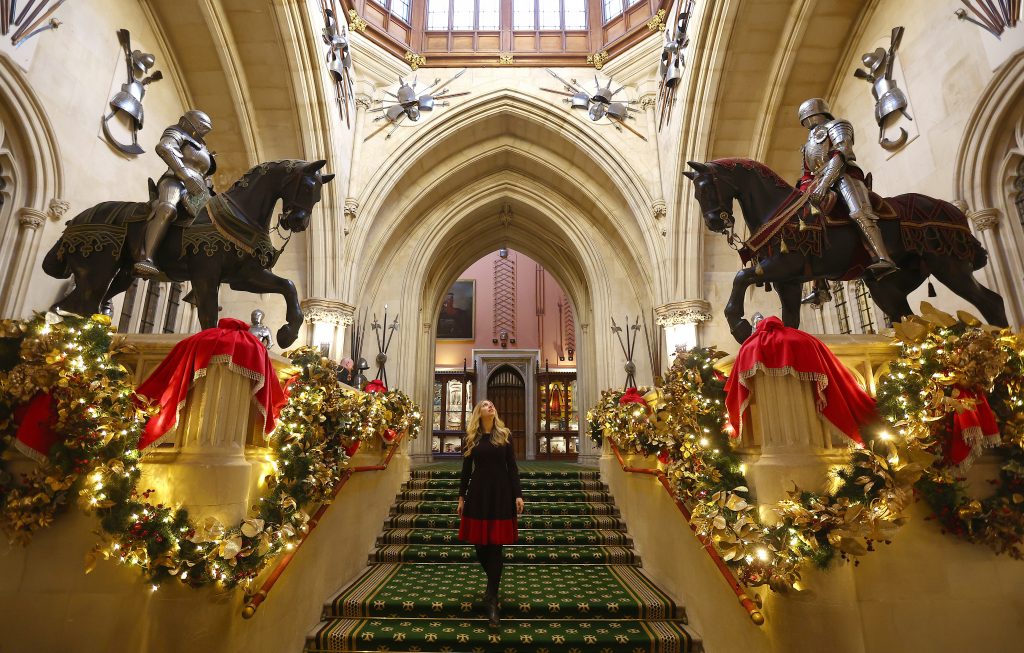 Windsor Castle Is Dressed For Christmas