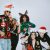 Generation Z Friends Christmas Photo Booth