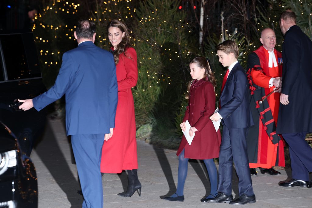 Members Of The Royal Family Attend The 'together At Christmas' Carol Service