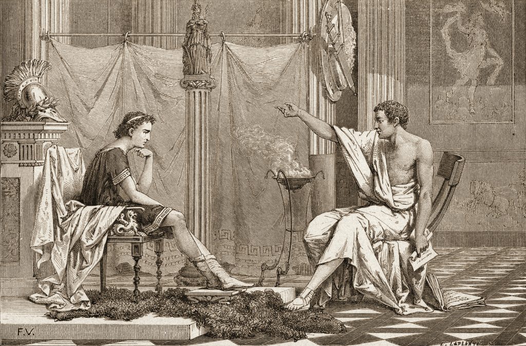 Aristotle Teaches Alexander The Great