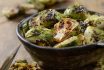 Bbq Brussels Sprouts With Grainy Mustard, Honey Glaze