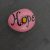 Kindness Rock With Hope Message On Pink Background