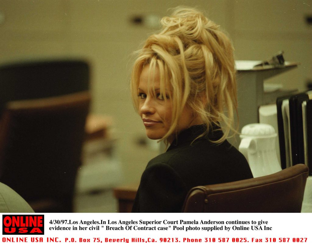 Pamela Anderson fotó: Gettyimages