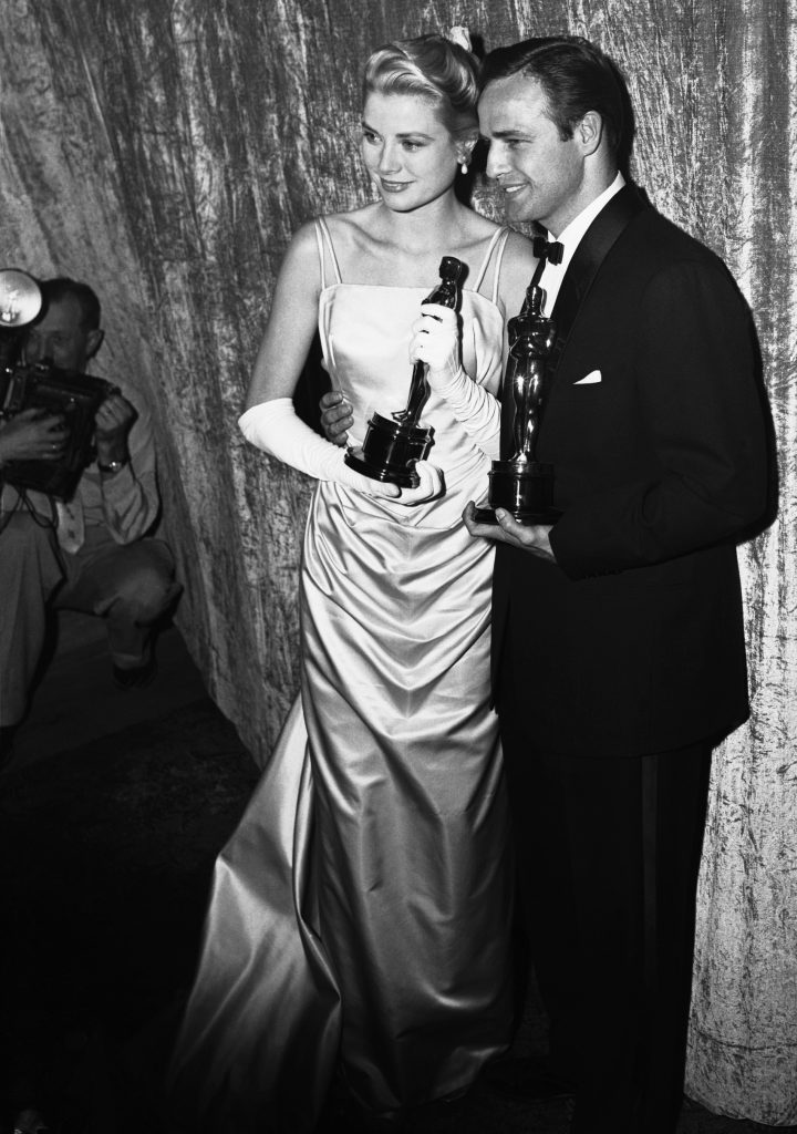 Grace Kelly és Marlon Brando oscar