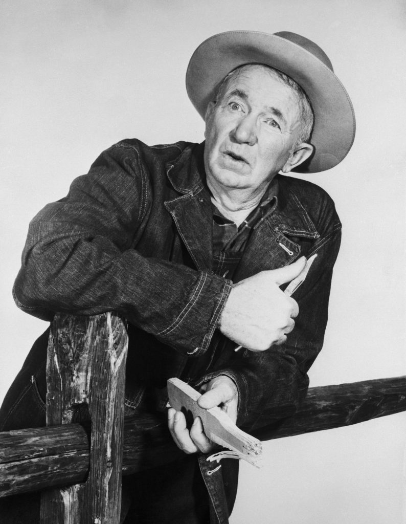 Waltor Brennan In "the Real Mccoys"