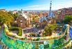 Park Guell In Barcelona, Spain.