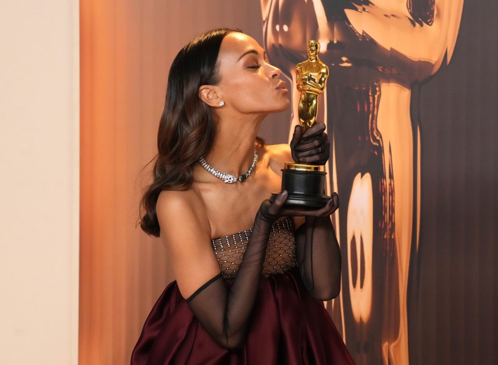 Zoe Saldana, oscar-gála, 2025