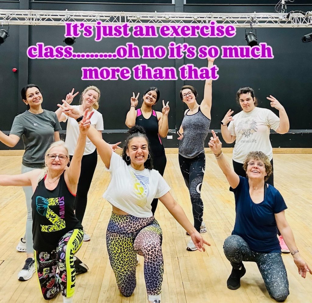 Zumba után - kilógok a sorból rendesen, de járok, és még ki sem néznek! Mert a zumba nem ilyen! / Kép forrása: Zumba With Michelle / Facebook