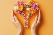 Ranamohsen Woman Hands Care Holding Floral Uterus Shape On Ora B623dc2e 6c2f 4116 9cbf D070115dda9f