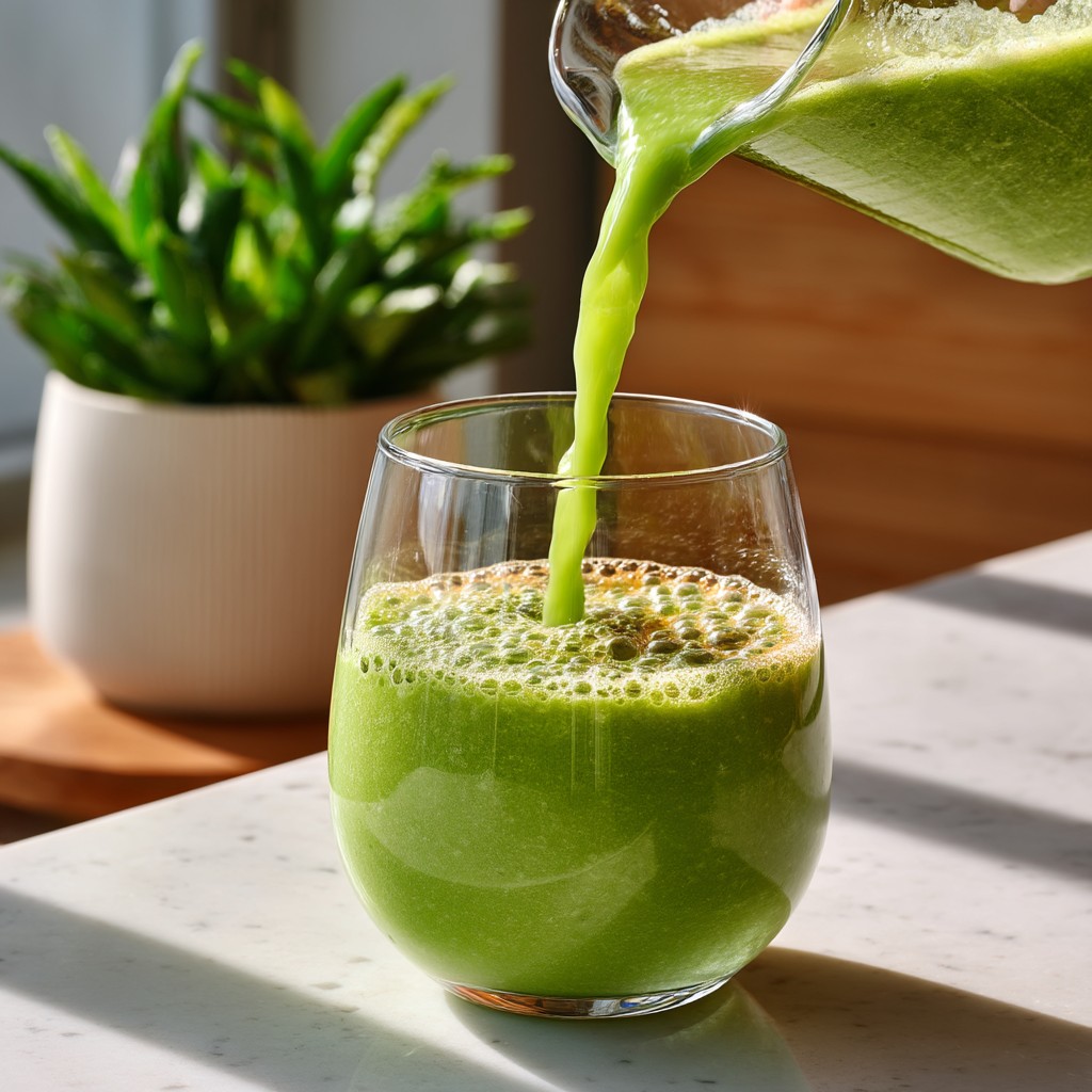 Ezeket a leveles zöldségeket fogyaszd rendszeresen, ha bivalyerős immunrendszert szeretnél 1 Wow Ai Tf Vibrant Green Smoothie Being Poured Into A Transparen 993ddfe8 C0a7 42b1 9056 F972c461f3f9