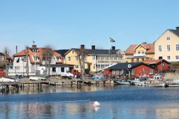 Vy över Sandhamn