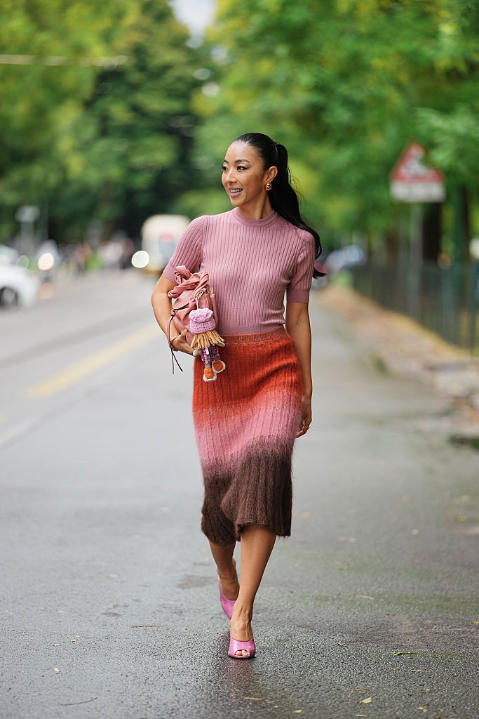 Barna és rózsaszín együtt