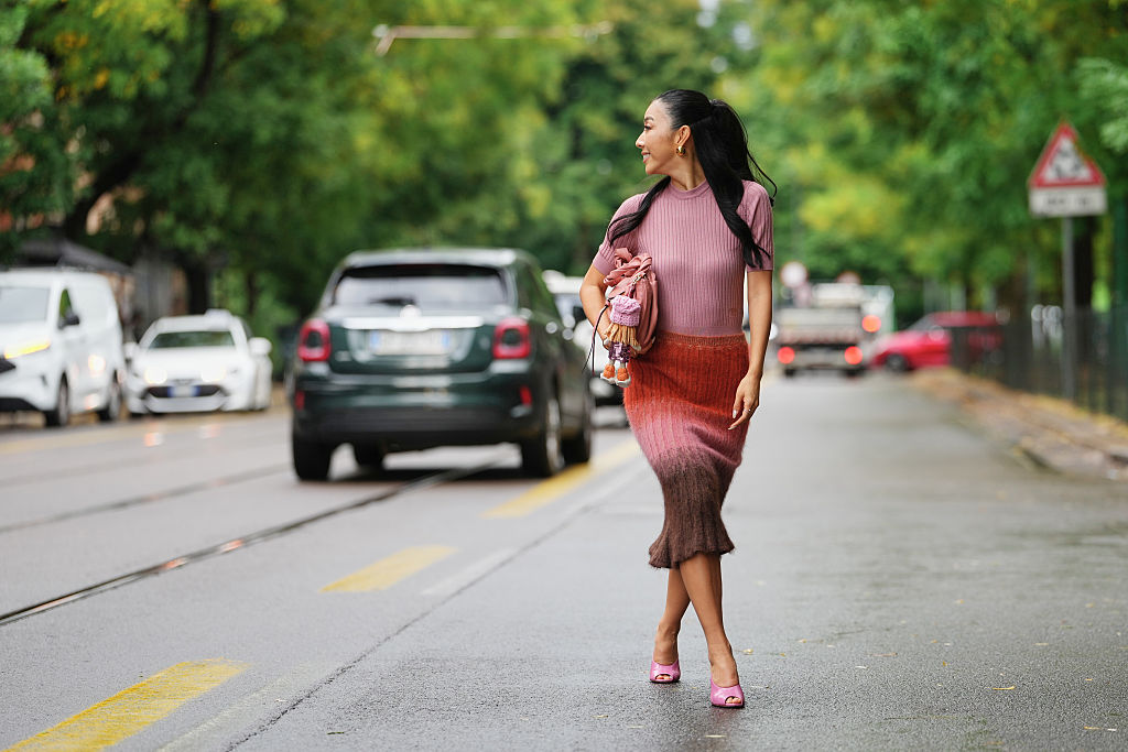 Barna és rózsaszín együtt