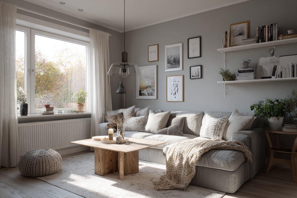 világos szürke szín szoba