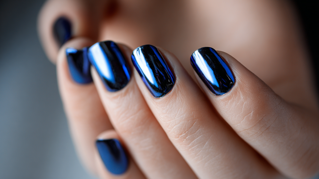 körmök kék