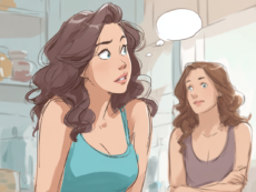 Beszélgetés barát háta mögött